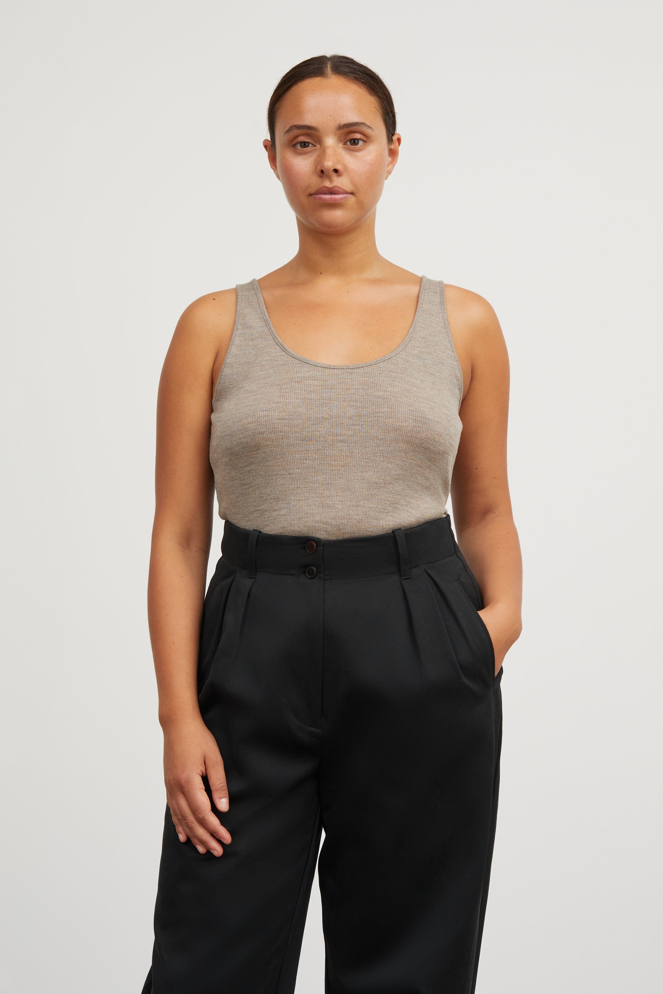 Skall Studio Amy top Top Brown